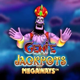 Genie Jackpots Megaways logo by Blueprint Gaming at Ninlay Casino