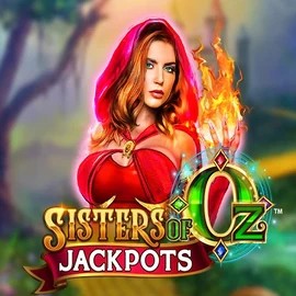 Sisters Of Oz Jackpots online game logo by Triple Edge Studios on ninlayy.de
